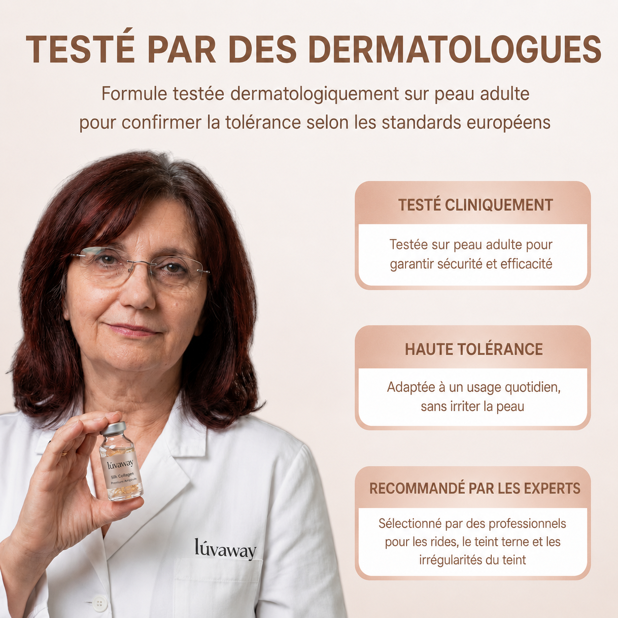 Luvaway – Sérum coréen à effet liftant dès la première application