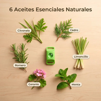 Colgante PawCore™ Natural Anti Pulgas y Garrapatas