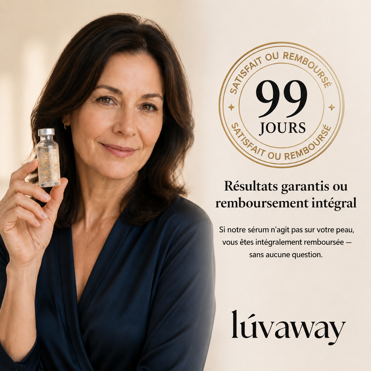 Luvaway – Sérum coréen à effet liftant dès la première application